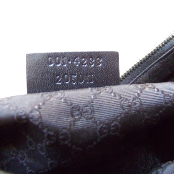 Gucci Sherry Line Shoulder Bag Canvas Leather - Picture 12 of 16